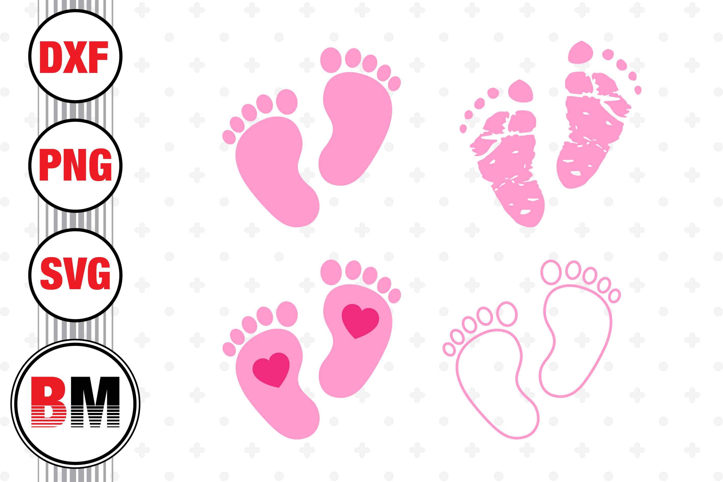 Download Baby Feet Svg Png Dxf Files So Fontsy