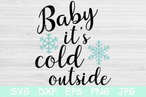 Download Winter Svg Cut File For Cricut And Silhouette Hand Lettered Christmas Svg With Snowflakes Christmas Quotes Svg Baby Its Cold Outside Svg Craft Supplies Tools Templates Deshpandefoundationindia Org