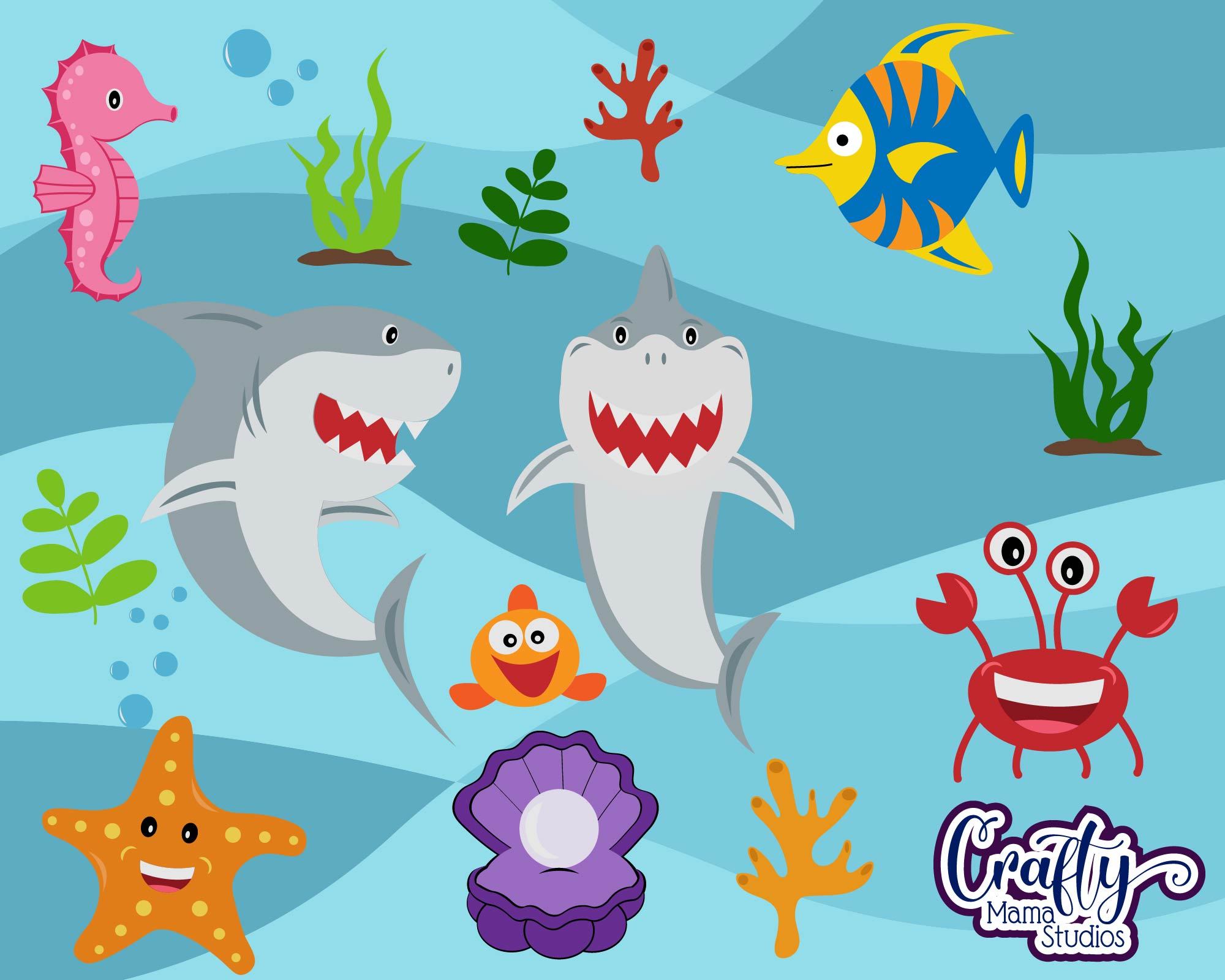 Free Free 309 Baby Shark Ornament Svg SVG PNG EPS DXF File