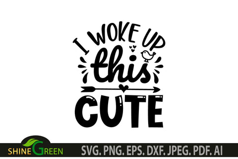 Download Baby Svg I Woke Up This Cute Svg For Baby Bodysuits T Shirts So Fontsy