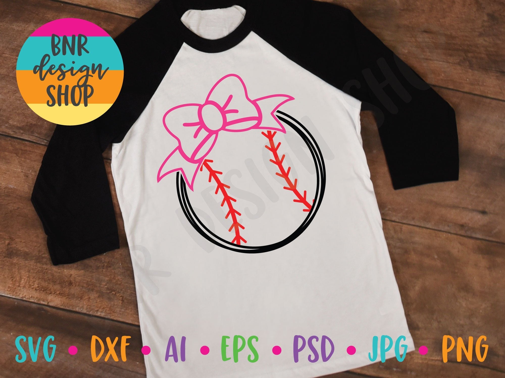 Download Baseball Bow Svg So Fontsy