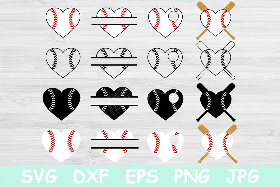 Free Free 218 Cricut Baseball Heart Svg Free SVG PNG EPS DXF File