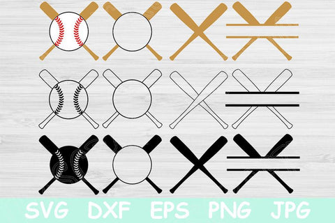 Free Baseball Monogram Svg Free