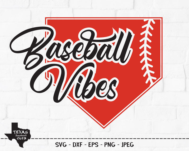 Download Baseball Vibes | Sports SVG - So Fontsy