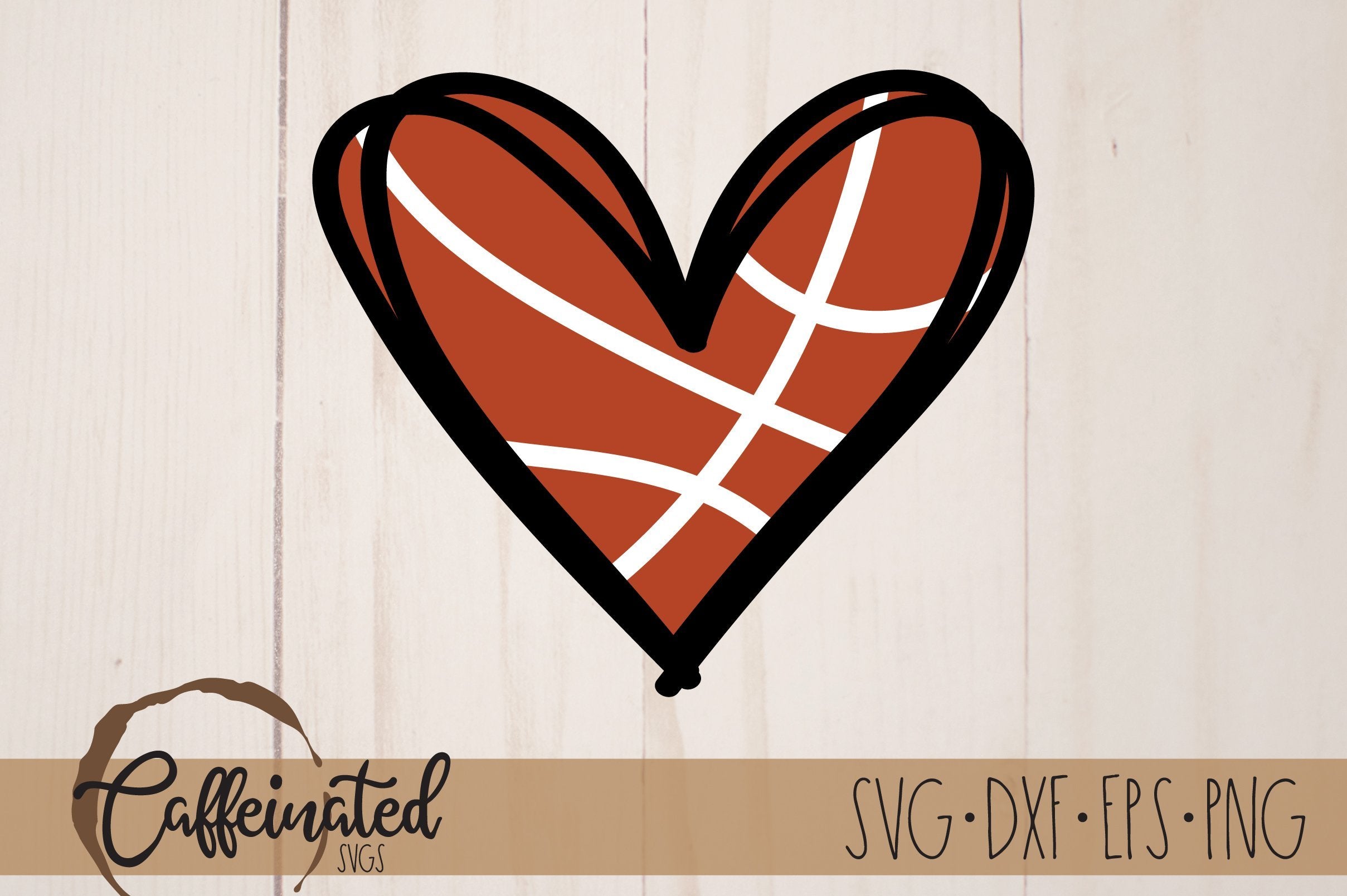 Download Basketball Heart Svg So Fontsy