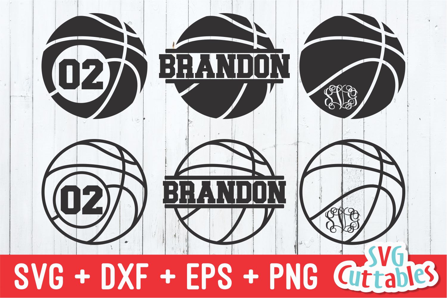 Download Basketball Monogram Frames So Fontsy