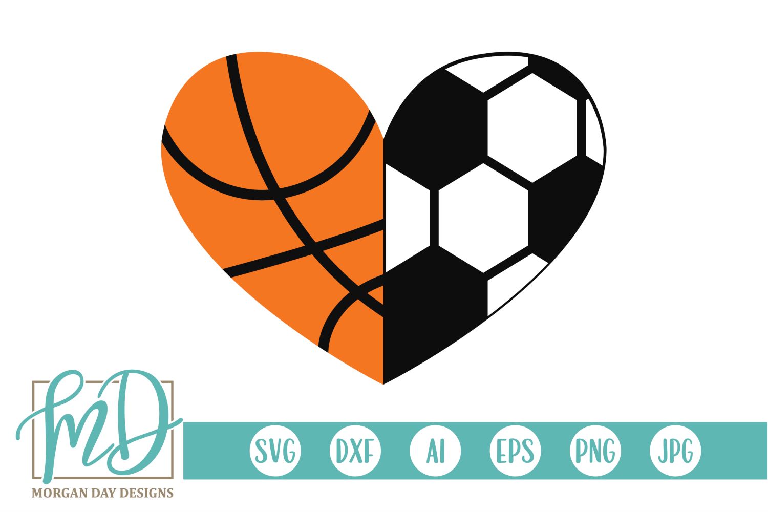 Download Basketball Soccer Heart So Fontsy