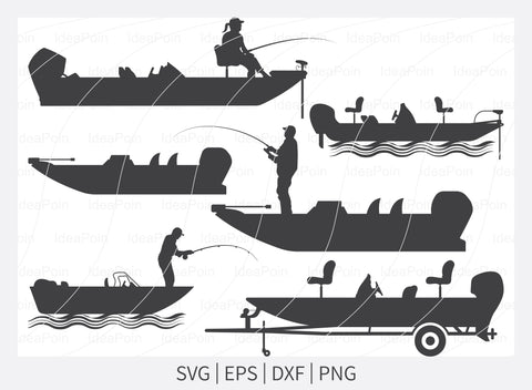 Free Free 149 Bass Fishing Boat Svg SVG PNG EPS DXF File