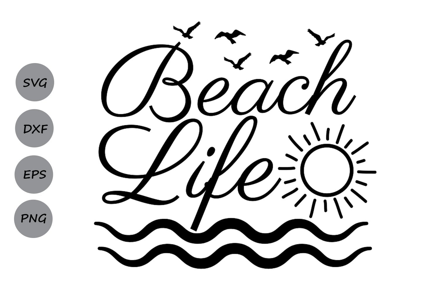 Download Beach Life Summer Beach Svg Cutting Files So Fontsy