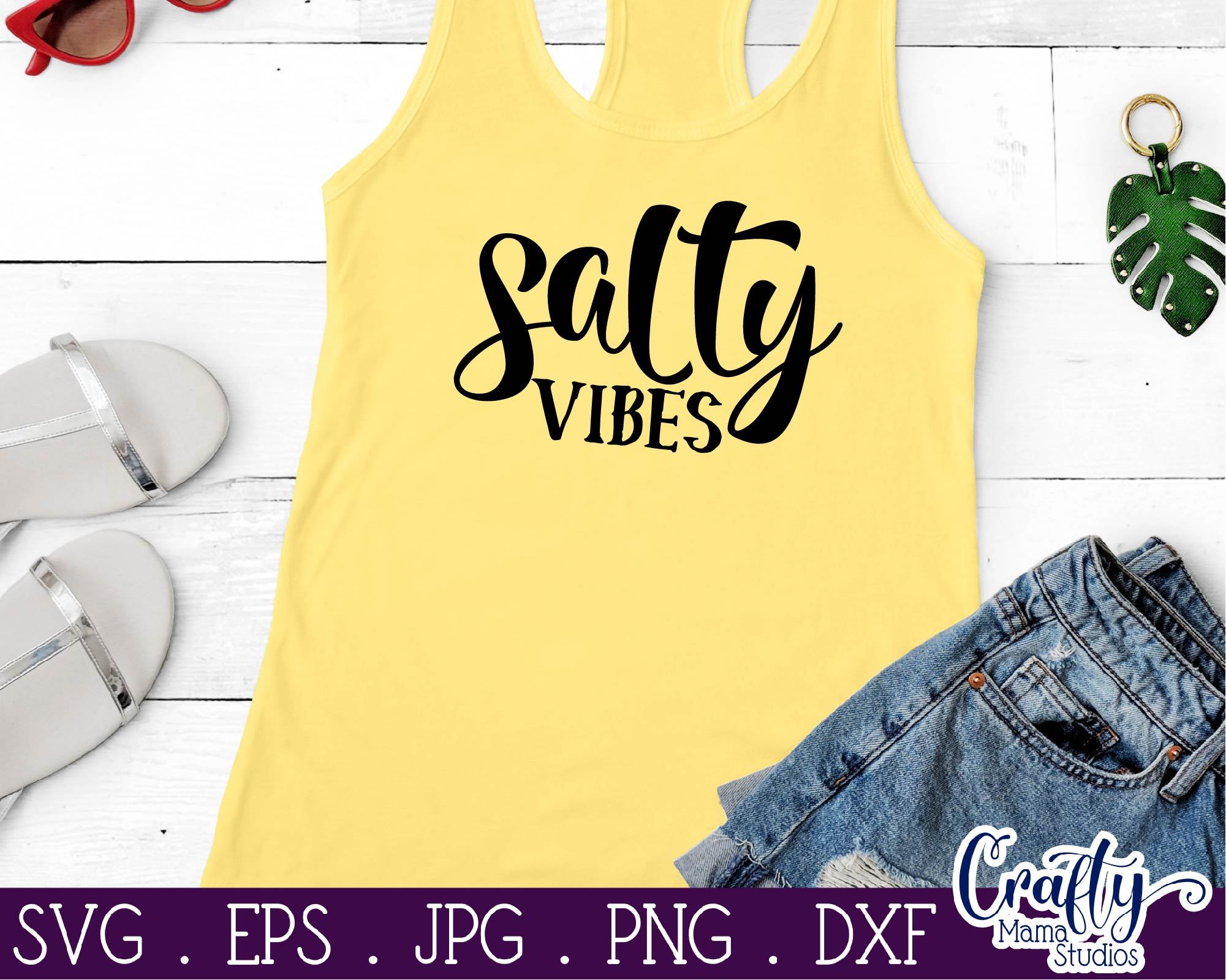 Download Beach Svg Summer Salty Vibes Svg Sarcastic Cut File So Fontsy