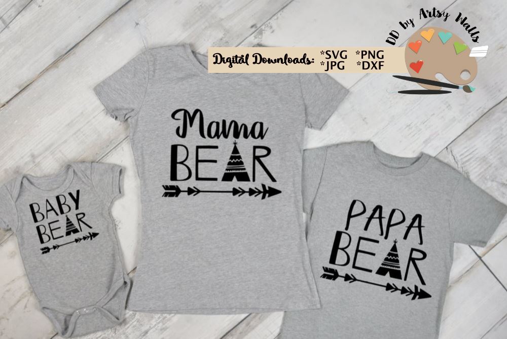 Free Free 97 Mama Bear Papa Bear Baby Bear Svg SVG PNG EPS DXF File