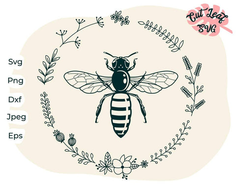 Free Svg Of Bee SVG PNG EPS DXF File