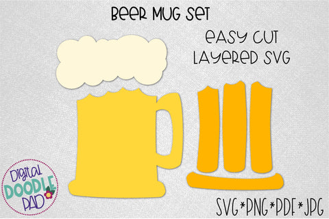 Download Beer Mug Svg Cut File For Cricut And Silhouette So Fontsy