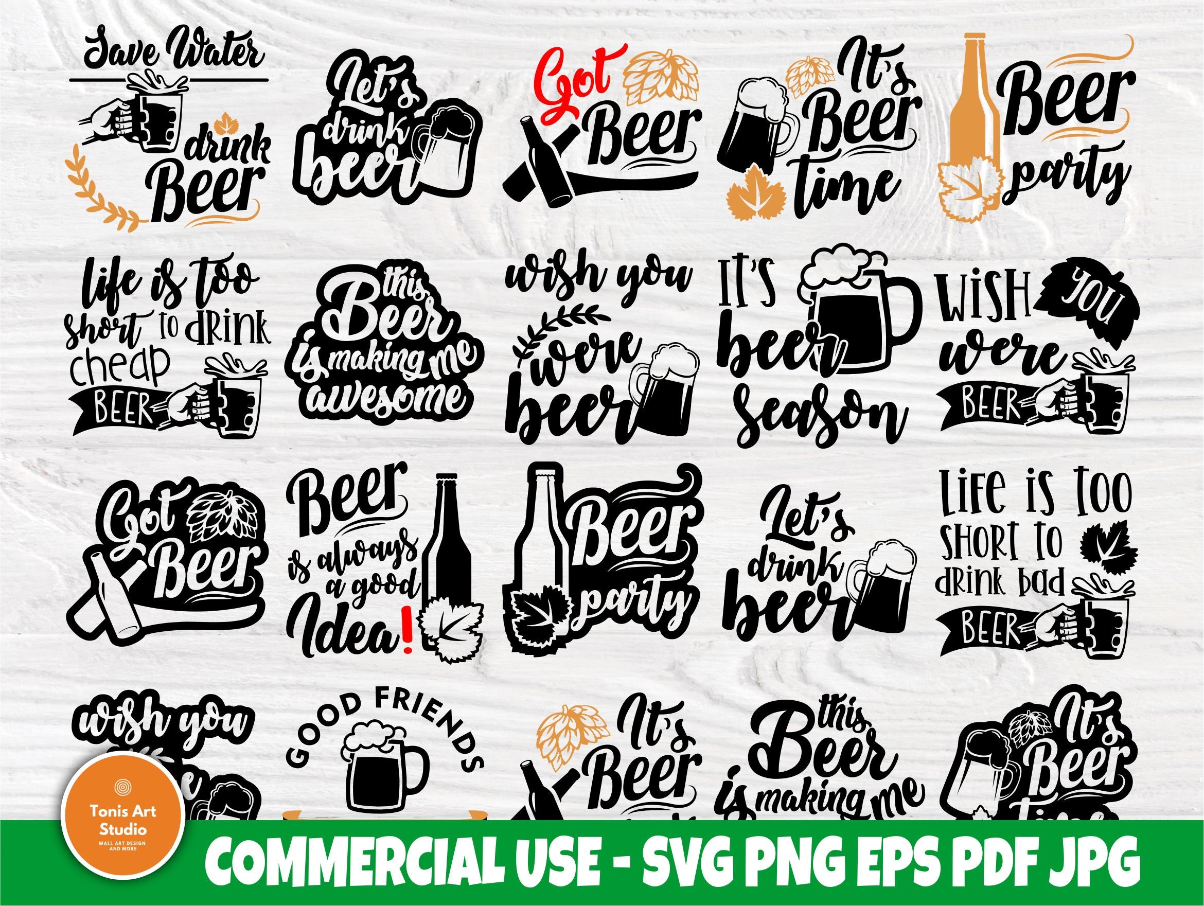 Download Beer Svg Bundle Alcohol Svg Funny Svg Beer Sign So Fontsy