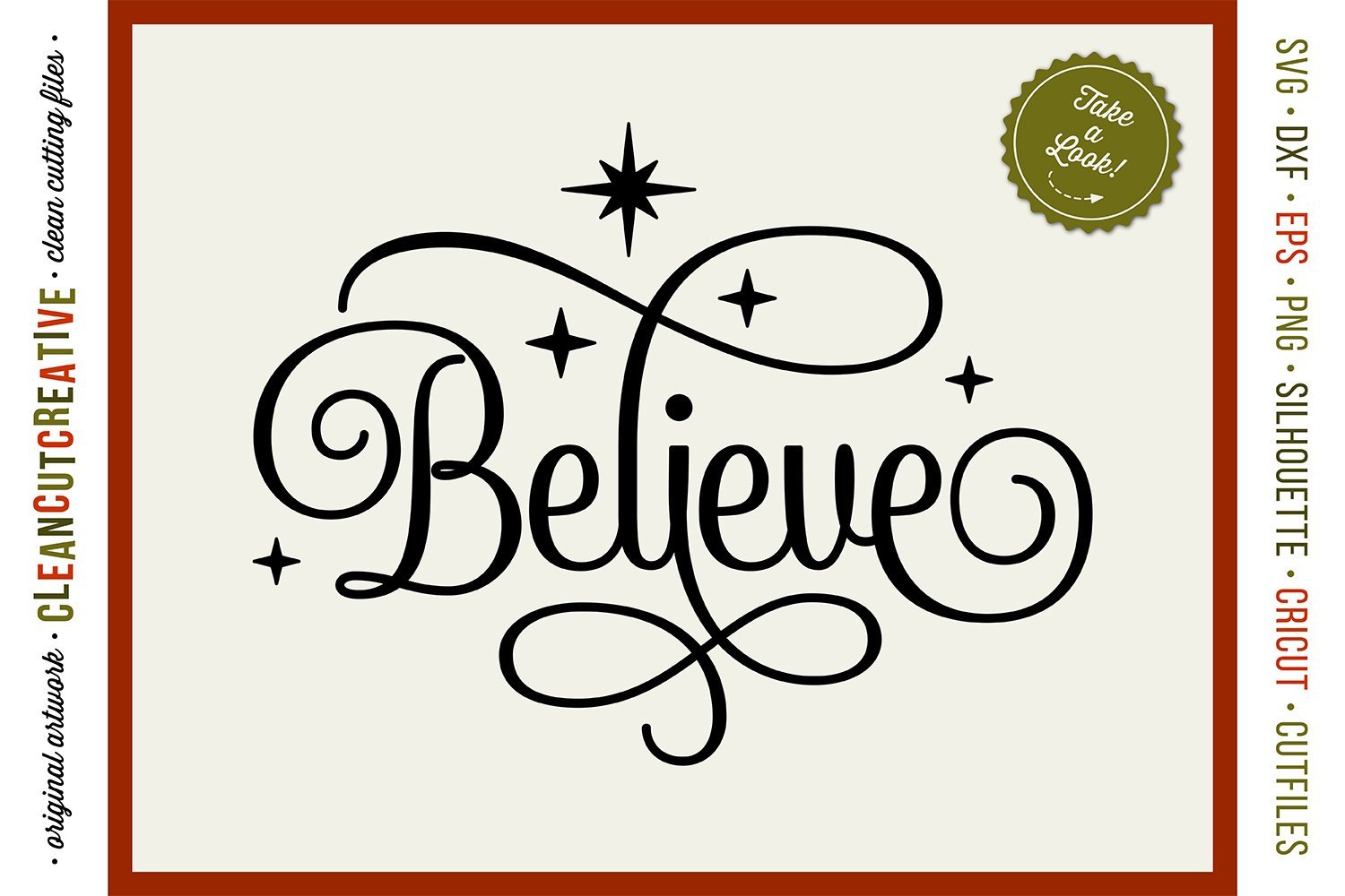 Download Believe Svg Christmas Design Believe In The Magic Svg Craft File So Fontsy