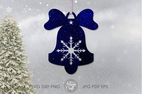 Download Bell Christmas Ornaments Svg Single Line Svg So Fontsy