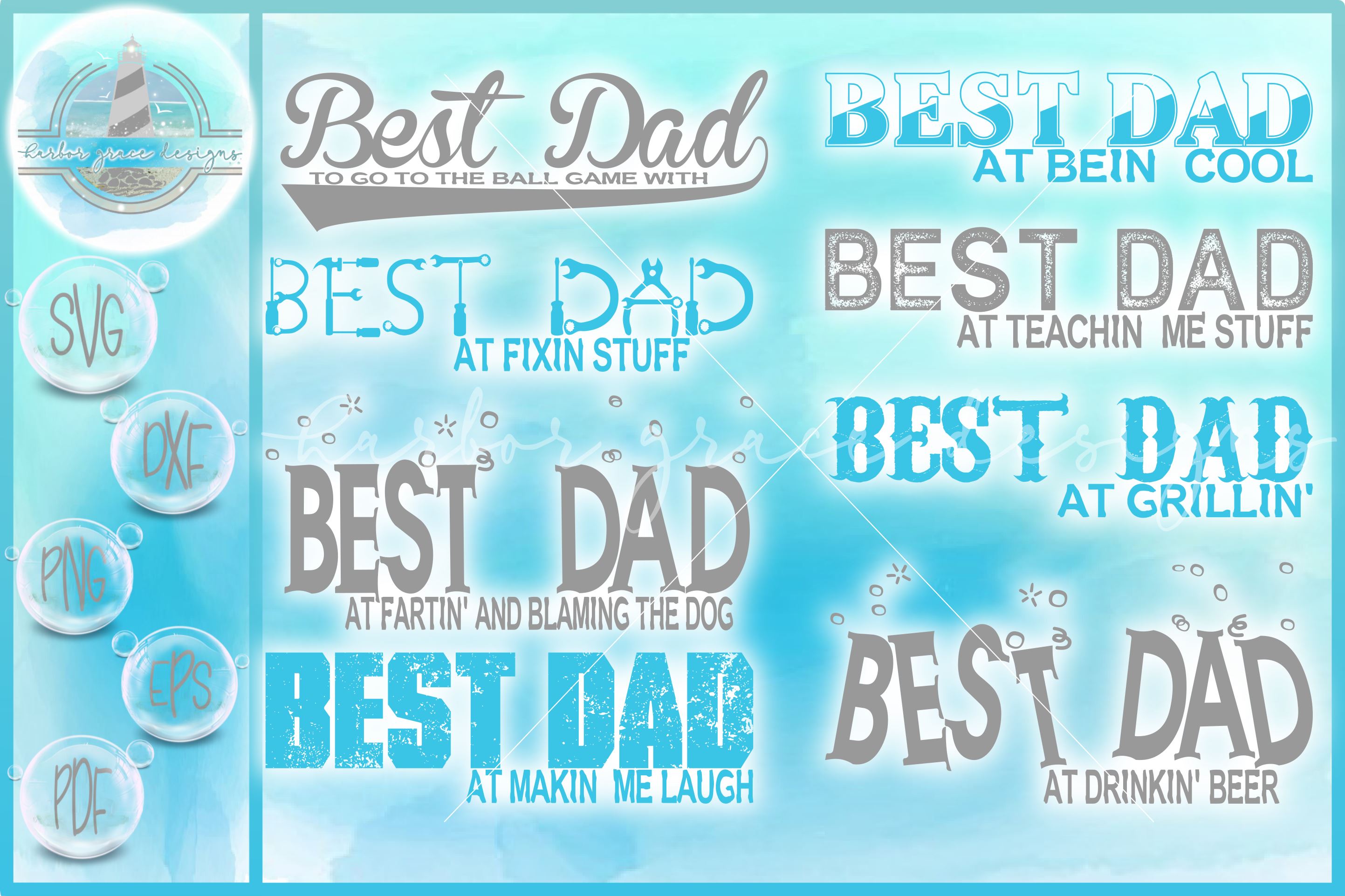 Download Best Dad Funny Quote Bundle Svg So Fontsy