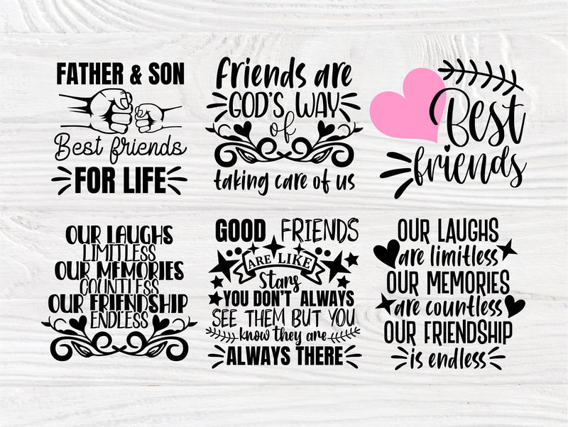 Free Free 52 Best Friends Svg Bundle SVG PNG EPS DXF File