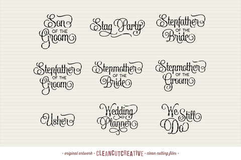 Free Free 168 Wedding Words Svg SVG PNG EPS DXF File