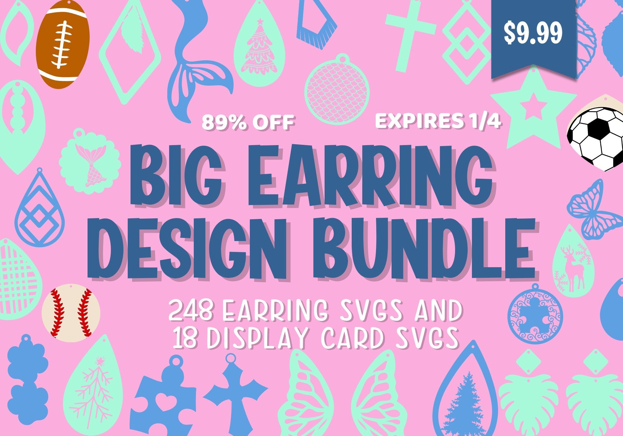Download Big Earring Svgs Design Bundle So Fontsy
