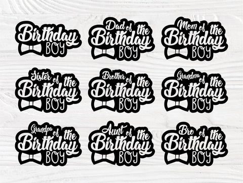 Free Free 112 Birthday Boy Family Svg SVG PNG EPS DXF File