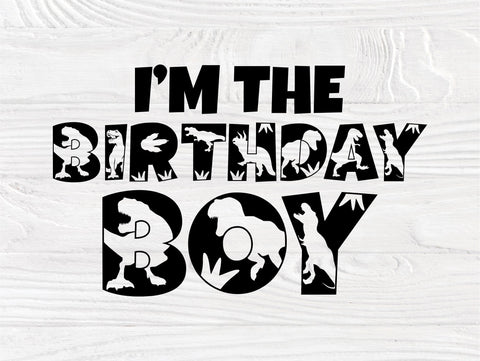 Download Birthday Boy Svg Dinosaur Svg Family Shirt Svg So Fontsy