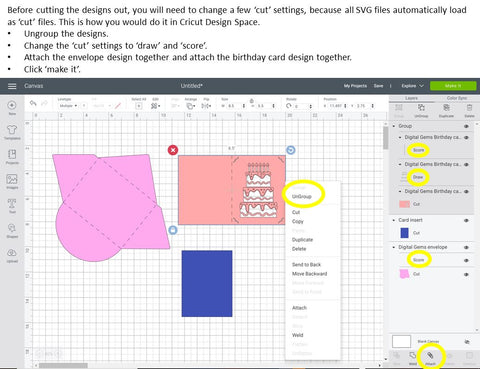 Birthday Card Bundle Now Compatible With The Cricut Joy So Fontsy