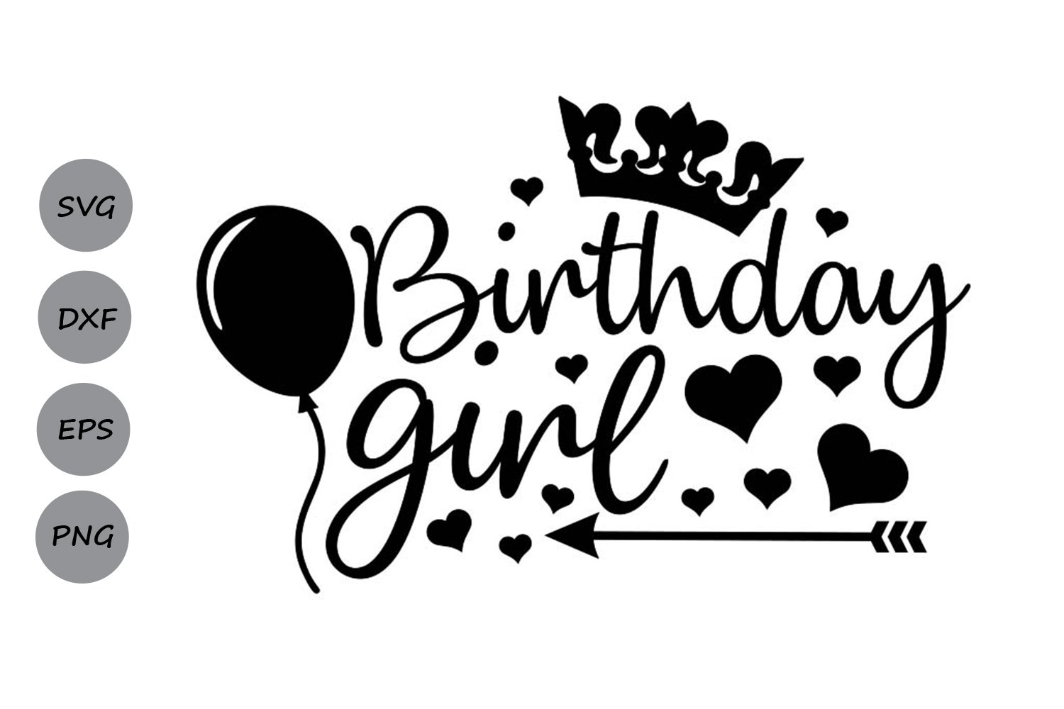 Download Birthday Girl Birthday Svg Cutting Files So Fontsy