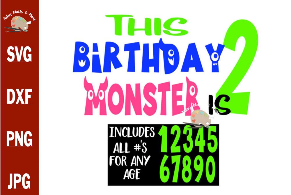 Download Products Tagged Birthday Monster So Fontsy