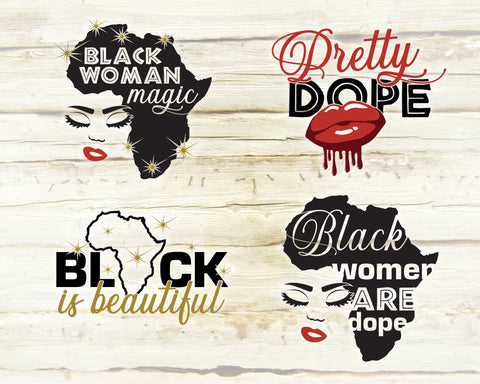 Download Black History Month Svg Bundle Blm African Melanin Svg Afro Queen Svg Black Pride Svg Black Queen Svg African American Png Dxf Eps So Fontsy