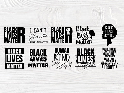 Download Black Lives Matter Svg Black History Svg Tshirts So Fontsy