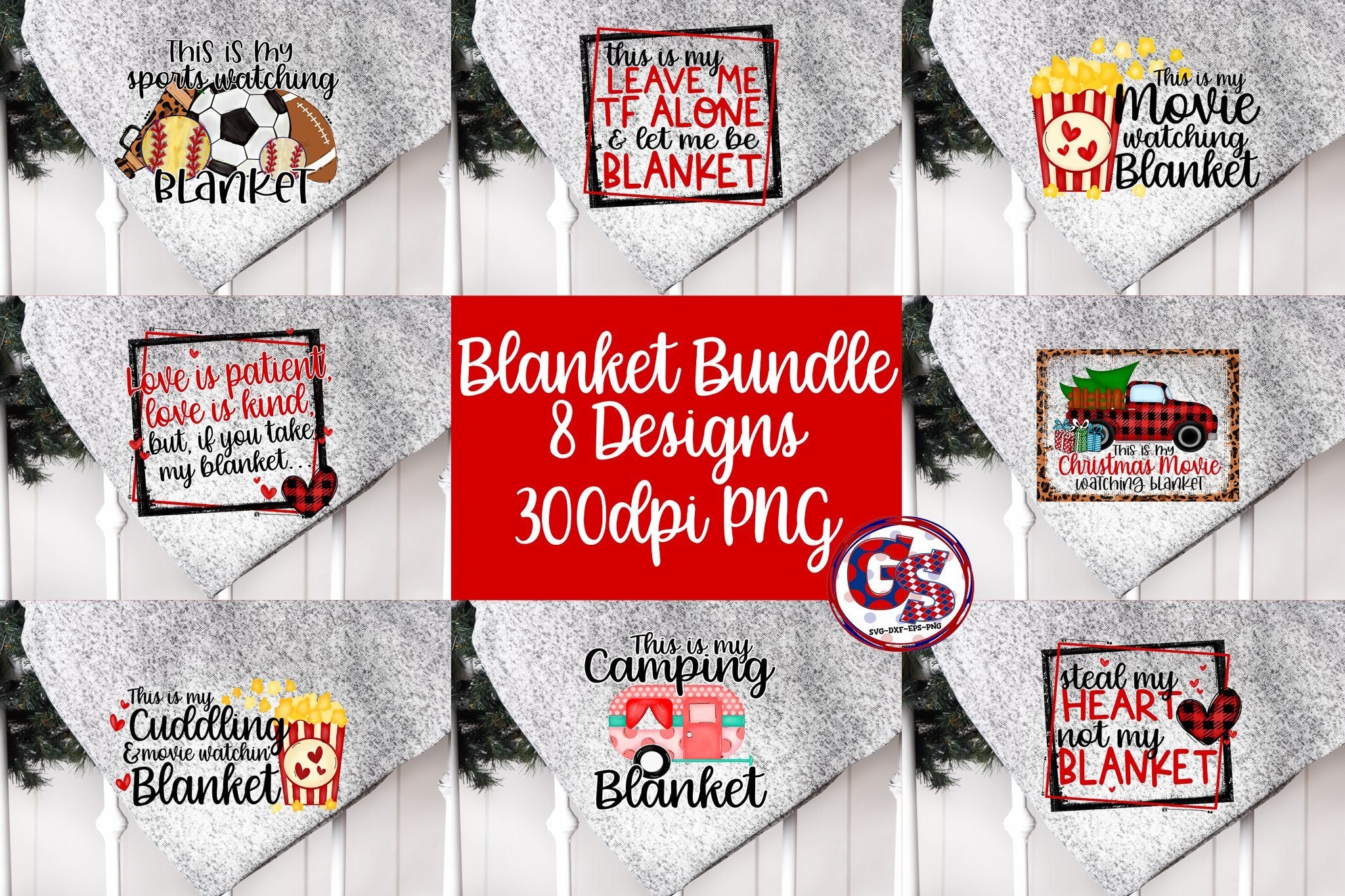 Download Blanket Design Bundle Png Christmas Png Camping Png Movie Png So Fontsy