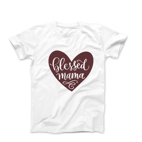 Download Blessed Mama Svg Hand Lettered Cut File So Fontsy