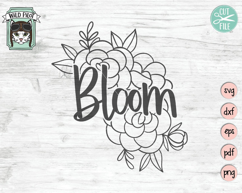 Bloom Flower SVG File: An In-Depth Guide for Designers and Crafters