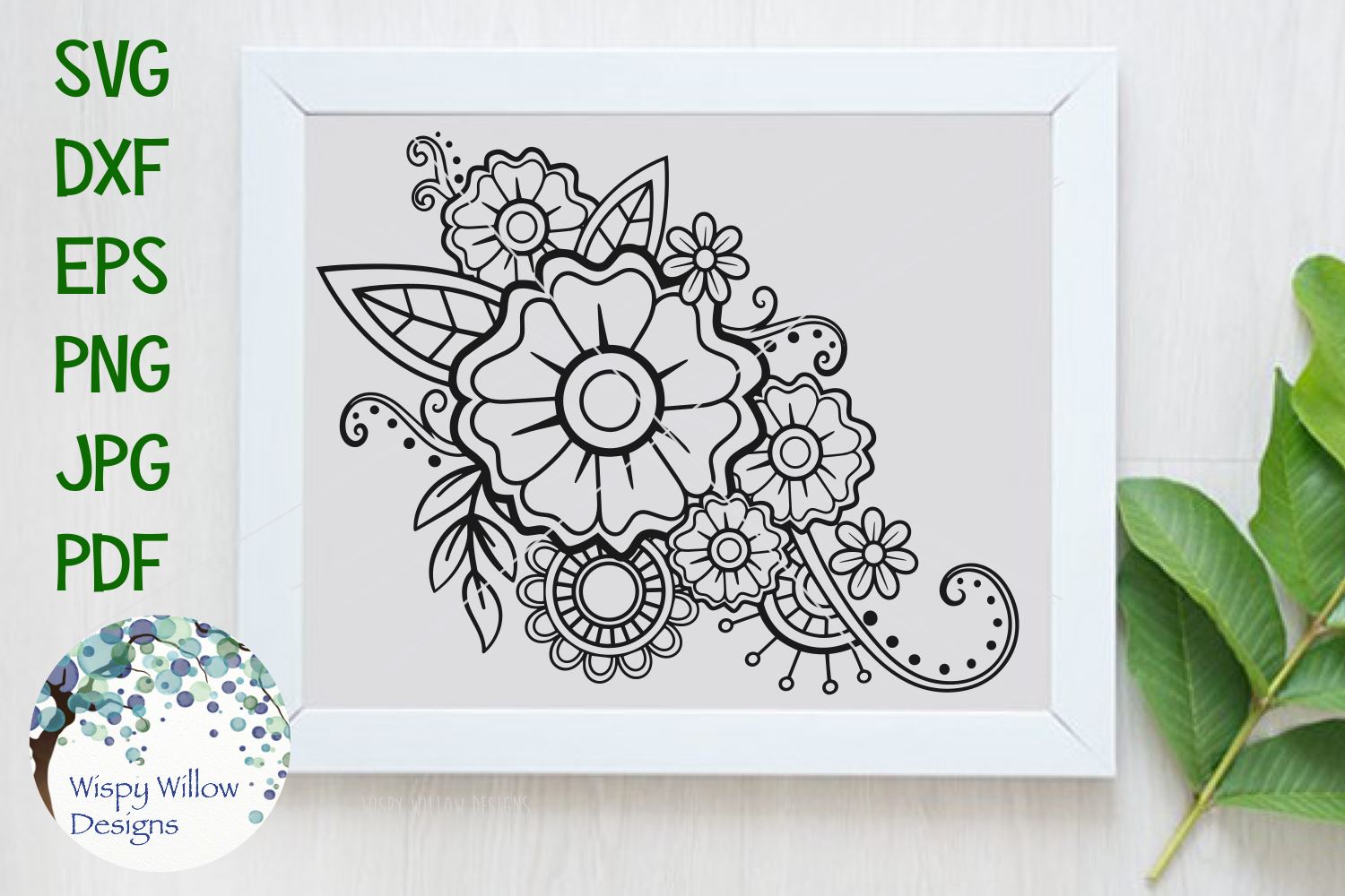 Free Free 163 Boho Flower Bouquet Svg SVG PNG EPS DXF File