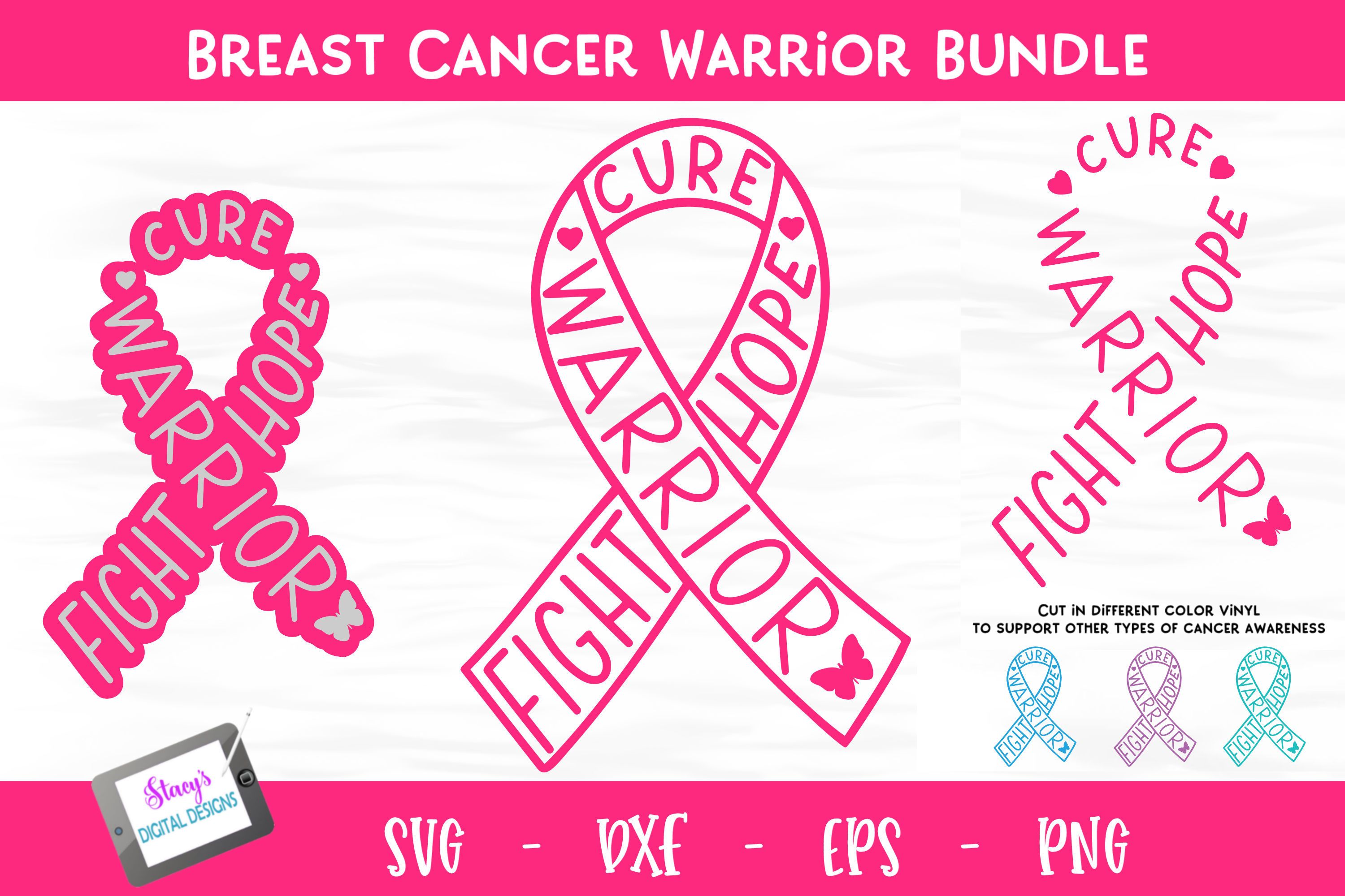 Download Breast Cancer Awareness Svg Breast Cancer Ribbon Warrior So Fontsy