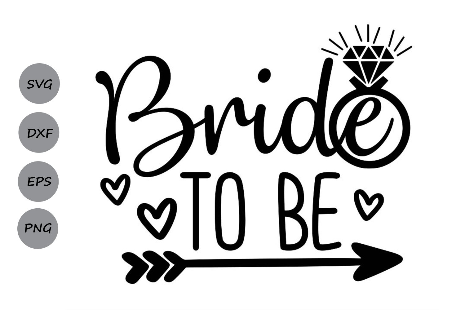 Download Bride To Be Wedding Svg Cutting Files So Fontsy
