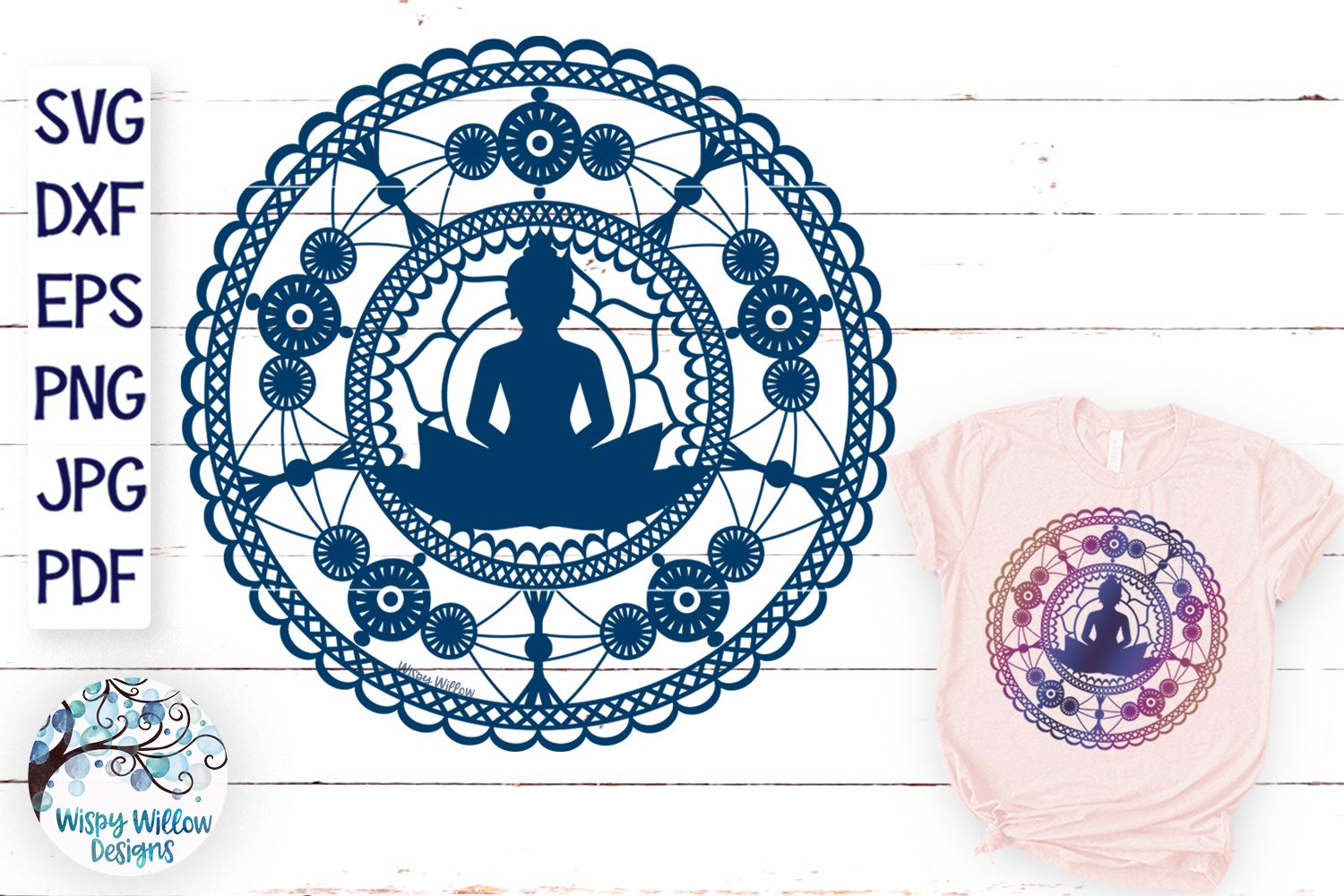 Download Buddha Mandala Svg So Fontsy