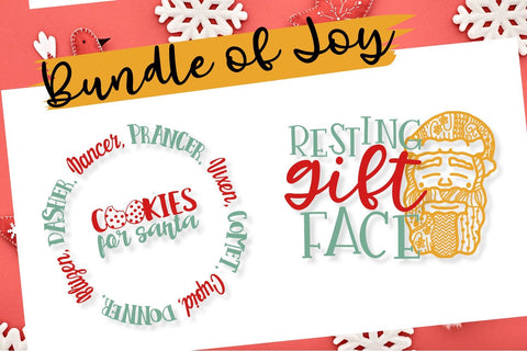 Download Bundle Of Joy Christmas Bundle So Fontsy