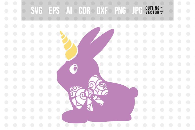 Download Bunny Unicorn Svg File For Silhouette Cricut So Fontsy