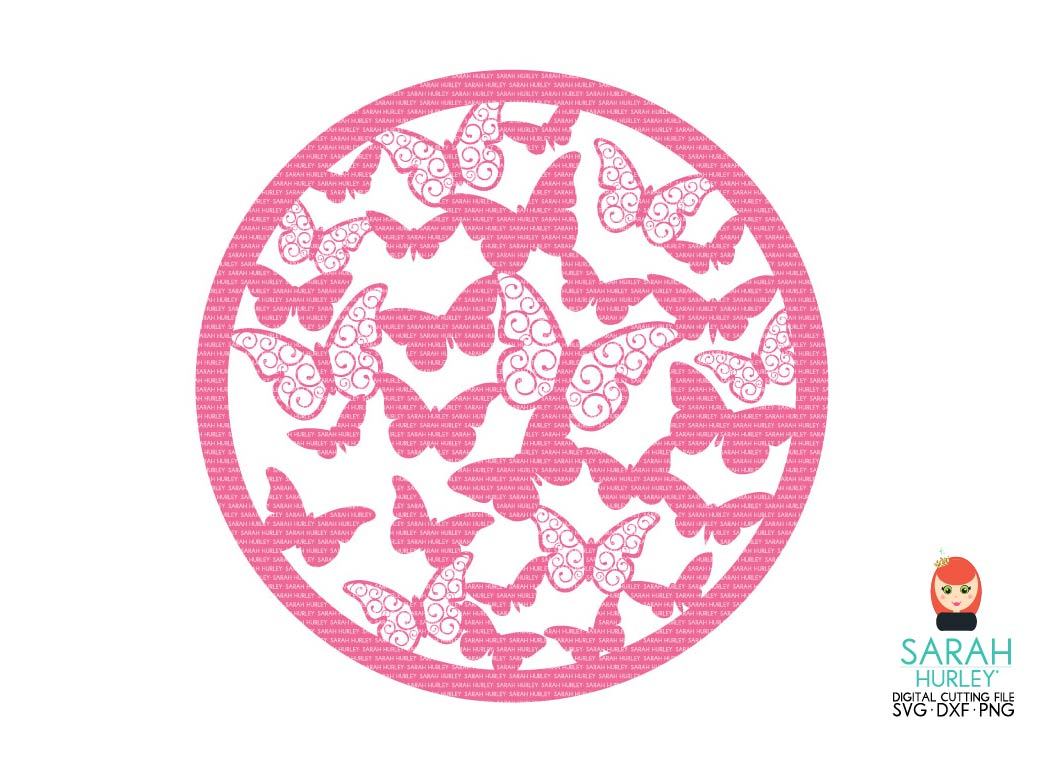 Free Free 228 Butterfly Circle Svg SVG PNG EPS DXF File
