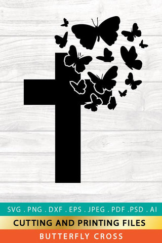 Free Free 136 Butterfly Cross Svg SVG PNG EPS DXF File