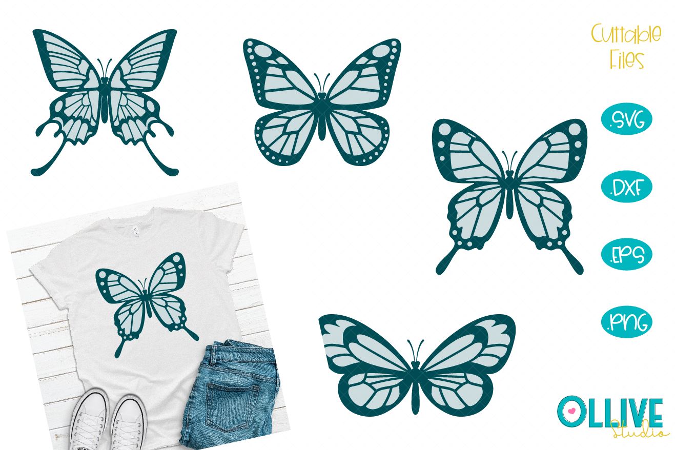 Download Butterfly Layered Svg Bundle So Fontsy