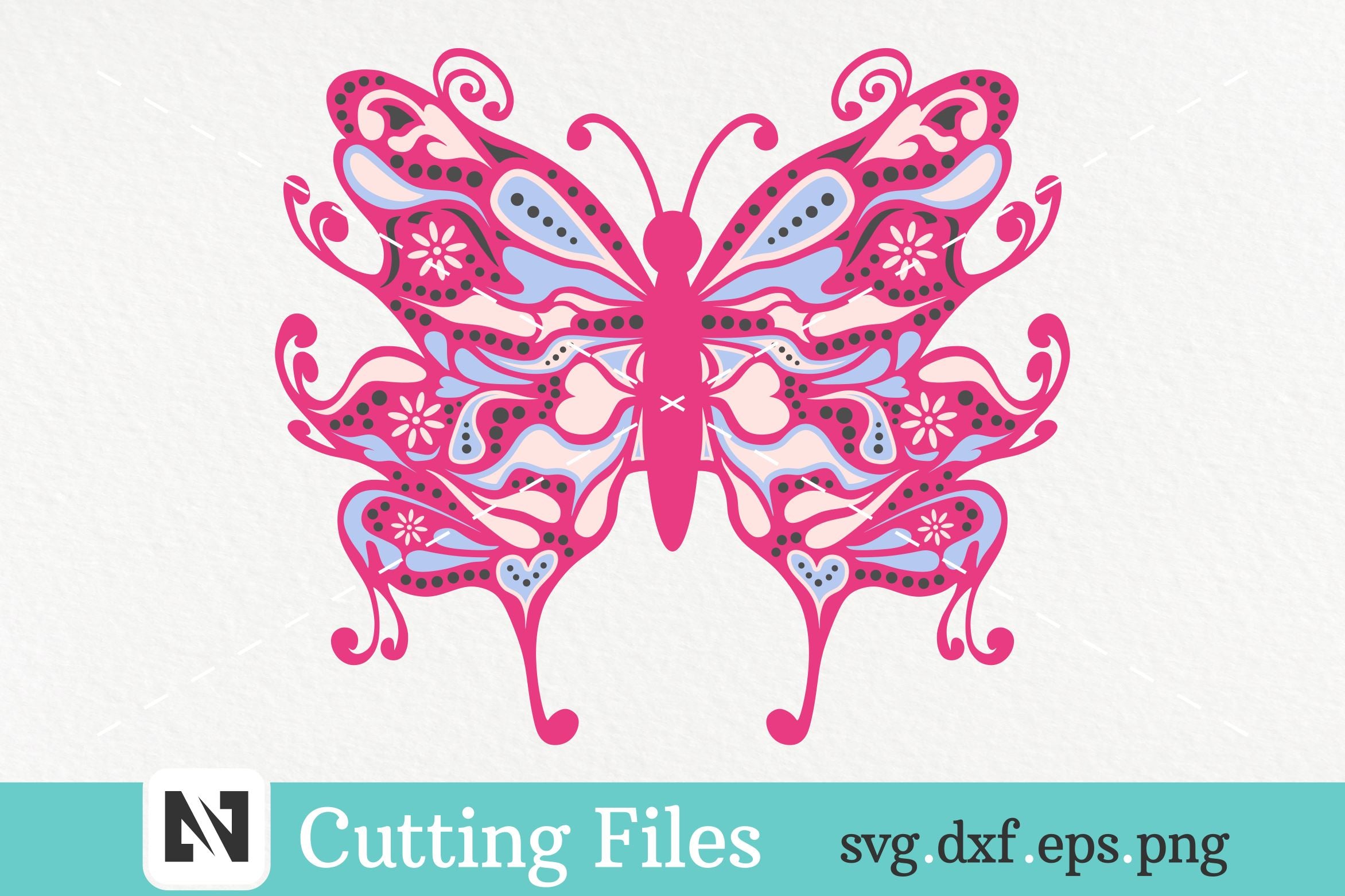 Download Butterfly Mandala Svg Butterfly Svg Colorful Butterfly Svg So Fontsy