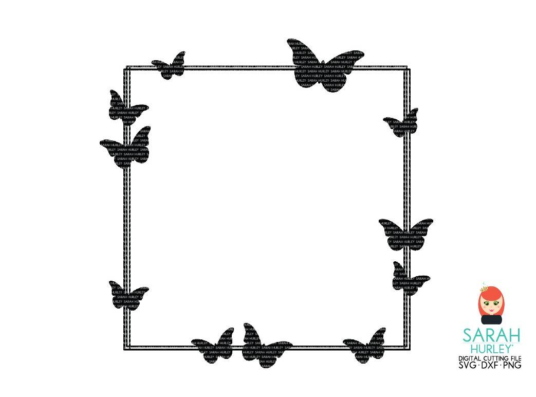 Free Free 183 Butterfly Frame Svg SVG PNG EPS DXF File