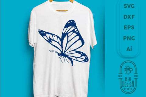 Download Butterfly Svg Bundle 5 Monarch Butterflies Svg Cut Files So Fontsy