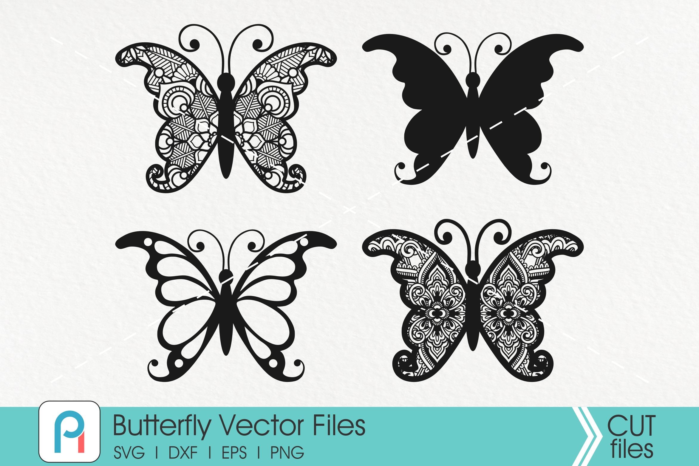 Download Butterfly Svg Butterfly Mandala Svg Mandala Svg Zentangle So Fontsy