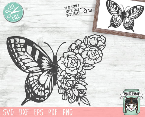 Free Free 257 Flower Butterfly Svg Free SVG PNG EPS DXF File