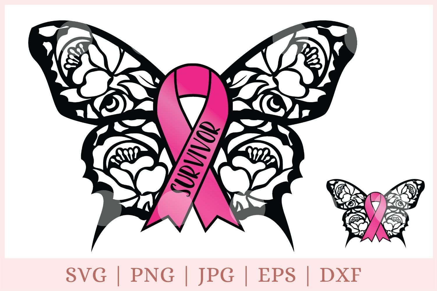 Free Free 205 Breast Cancer Butterfly Svg Free SVG PNG EPS DXF File