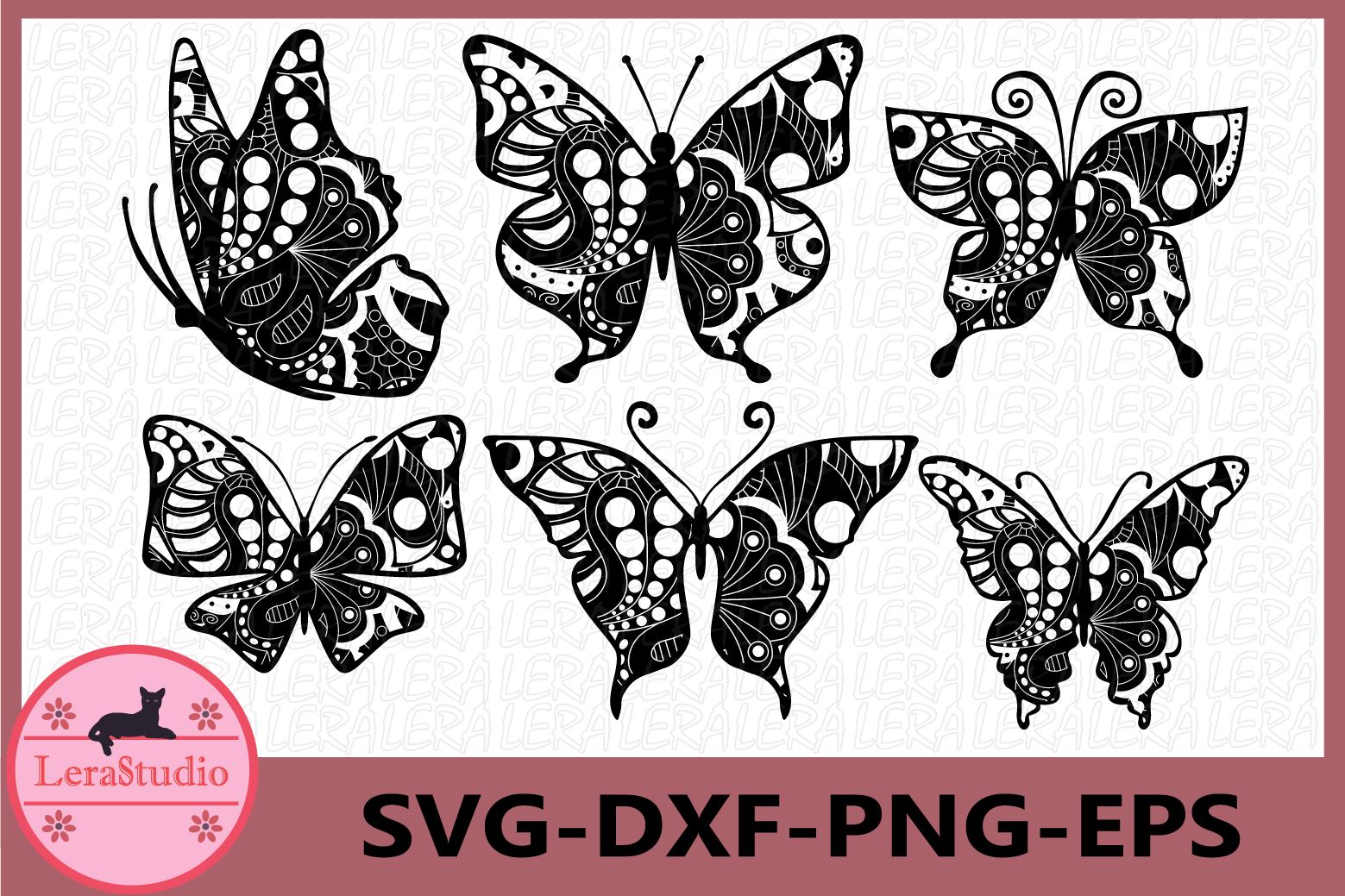 Free Free 187 Butterfly Zentangle Svg SVG PNG EPS DXF File